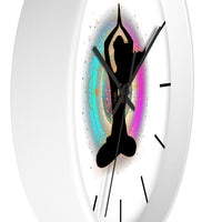 Thumbnail for Yoga Spiritual Meditation Wall clock - Alignment 222 Angel Number Printify