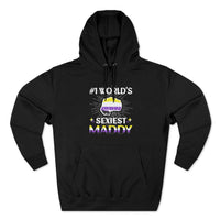 Thumbnail for Nonbinary Flag Mother's Day Unisex Premium Pullover Hoodie - #1 World's Gayest Mom Printify