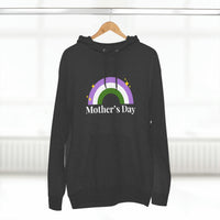 Thumbnail for Genderqueer Flag Mother's Day Unisex Premium Pullover Hoodie - Mother's Day Printify