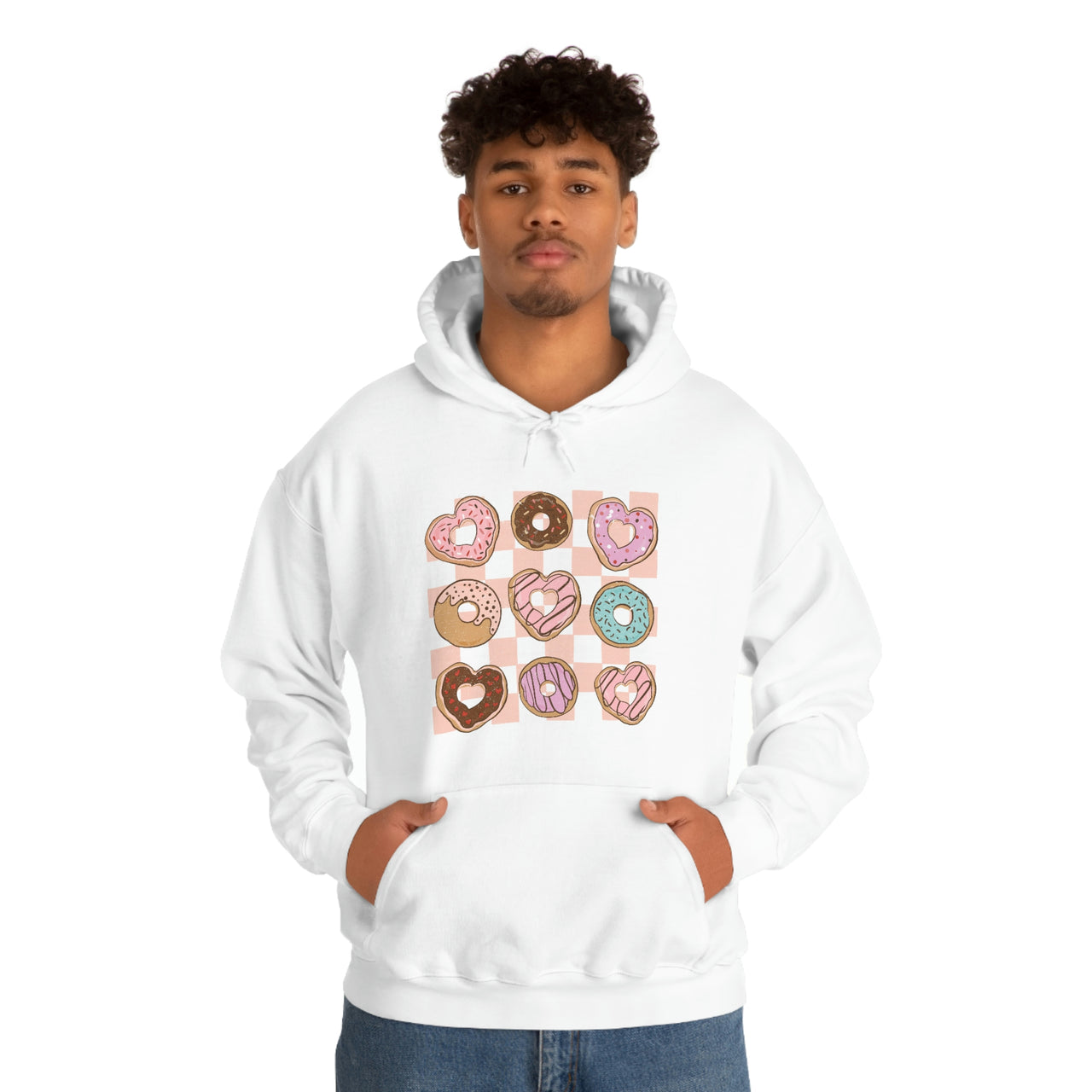 Straight Flag LGBTQ Affirmation Hoodie Unisex Size- Donuts Printify