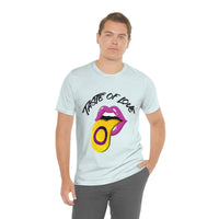 Thumbnail for Intersexual Flag LGBTQ Affirmation T-shirt Unisex Size - Taste Of Love Printify
