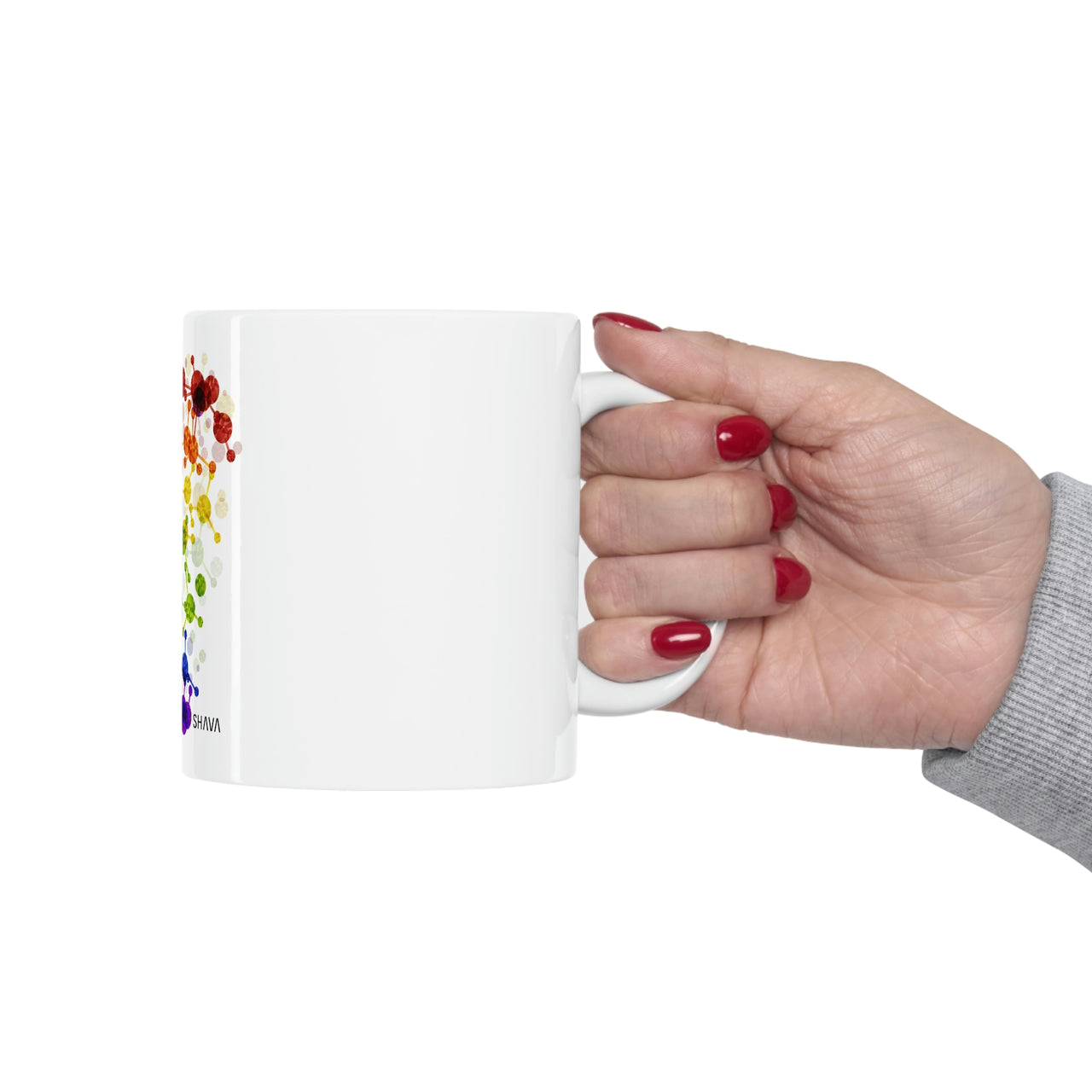 Straight Ally Flag Ceramic Mug Key West Pride - Rainbow Is In My DNA SHAVA CO