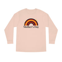 Thumbnail for Rubber Flag Long Sleeve Crewneck Tee - Mothers Day Printify