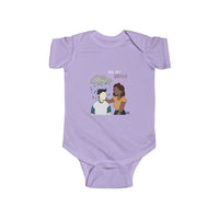 Thumbnail for IAC KIDS Clothing  Infant Fine Jersey Bodysuit / You are Worthy (Depression) Printify