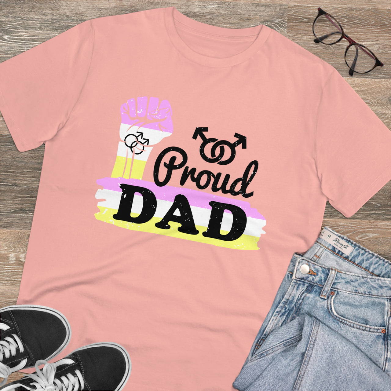 Twink Pride Flag T-shirt Unisex Size - Proud Dad Printify
