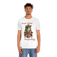 Thumbnail for Classic Unisex Christmas LGBTQ Holigays T-Shirt - Hoho (Black) Printify