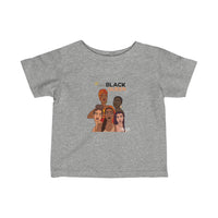 Thumbnail for IAC  KIDS T-Shirts  Infant Fine Jersey Tee/ I am Black Queen Printify
