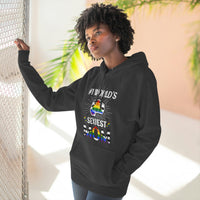Thumbnail for Straight Ally Flag Mother's Day Unisex Premium Pullover Hoodie - #1 World's Gayest Mom Printify