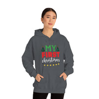 Thumbnail for Merry Christmas Hoodie Unisex Custom Hoodie , Hooded Sweatshirt , My First Christmas Printify