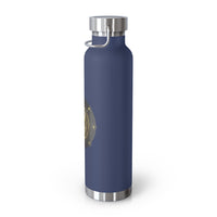 Thumbnail for Yoga Spiritual Meditation Copper Vacuum Insulated Bottle 22oz – Harmony 888 Angel Number Printify