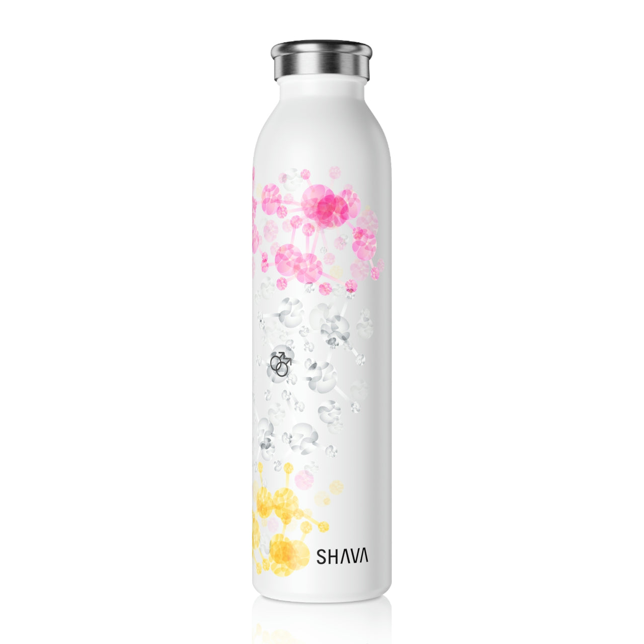 Twink Flag Slim Water Bottle NYC Pride - My Rainbow is In My DNA SHAVA CO