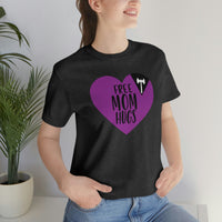 Thumbnail for Labrys Lesbian Pride Flag Mother's Day Unisex Short Sleeve Tee - Free Mom Hugs SHAVA CO