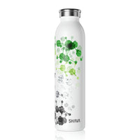 Thumbnail for Aromantic Flag Slim Water Bottle Denver Pride - My Rainbow is In My DNA SHAVA CO