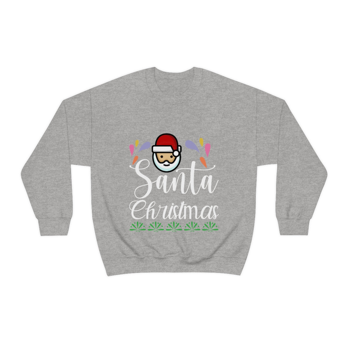 Merry Christmas Unisex Sweatshirts , Sweatshirt , Women Sweatshirt , Men Sweatshirt ,Crewneck Sweatshirt, Santa Christmas Printify