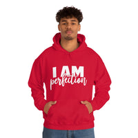 Thumbnail for Affirmation Feminist Pro Choice Unisex Hoodie - I Am Perfection Printify