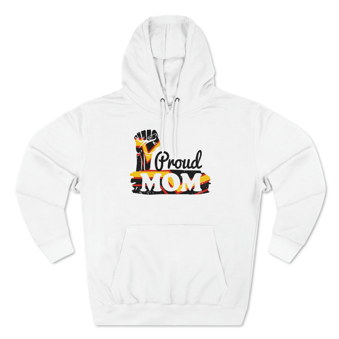 Rubber Flag Mother's Day Unisex Premium Pullover Hoodie - Proud Mom Printify