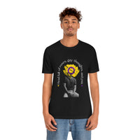 Thumbnail for Intersexual Flag LGBTQ Affirmation T-shirt  Unisex Size - Head Full Of Roses Printify