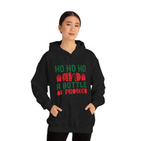 Thumbnail for Merry Christmas Hoodie Unisex Custom Hoodie , Hooded Sweatshirt ,Ho Ho Ho and a Bottle of Proseco Printify