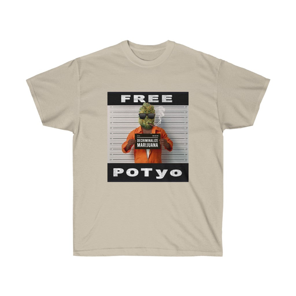Unisex  Heavy Cotton Tee - Free Potyo (TM) - KCC  T-shirts Printify