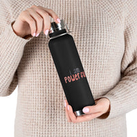 Thumbnail for Affirmation Feminist pro choice Copper Vacuum insulated bottle 22oz - I am powerful black with coral Printify
