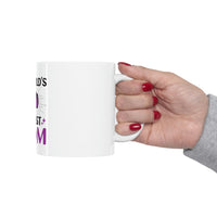 Thumbnail for Labrys Lesbian Flag Ceramic Mug  - #1 World's Gayest Mom Printify