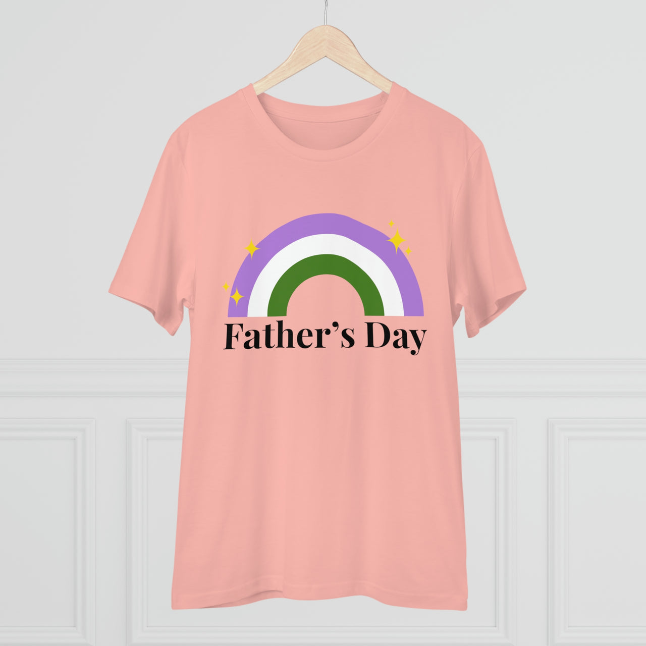 Genderqueer Pride Flag T-shirt Unisex Size - Father's Day Printify