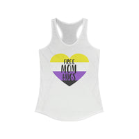 Thumbnail for Non Binary Pride Flag Mother's Day Ideal Racerback Tank - Free Mom Hugs SHAVA CO
