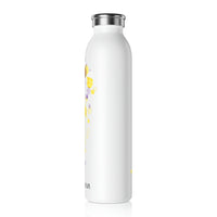 Thumbnail for Intersex Flag Slim Water Bottle San Diego Pride - My Rainbow is In My DNA SHAVA CO