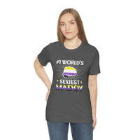 Thumbnail for Nonbinary Pride Flag Mother's Day Unisex Short Sleeve Tee - #1 World's Gayest Mom SHAVA CO