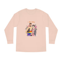 Thumbnail for Affirmation Feminist Pro Choice Long Sleeve Shirt Women’s Size – I Am Loved (child) Printify