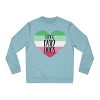Thumbnail for Abrosexual Pride Flag Sweatshirt Unisex Size - Free Dad Hugs Printify