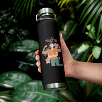 Thumbnail for Affirmation Feminist pro choice Copper Vacuum insulated bottle 22oz - I am Powerful Printify