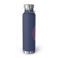 Thumbnail for Yoga Spiritual Meditation Copper Vacuum Insulated Bottle 22oz – Release 999 Angel Number Printify