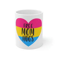 Thumbnail for Pansexual Flag Ceramic Mug  - Free Mom Hugs Printify