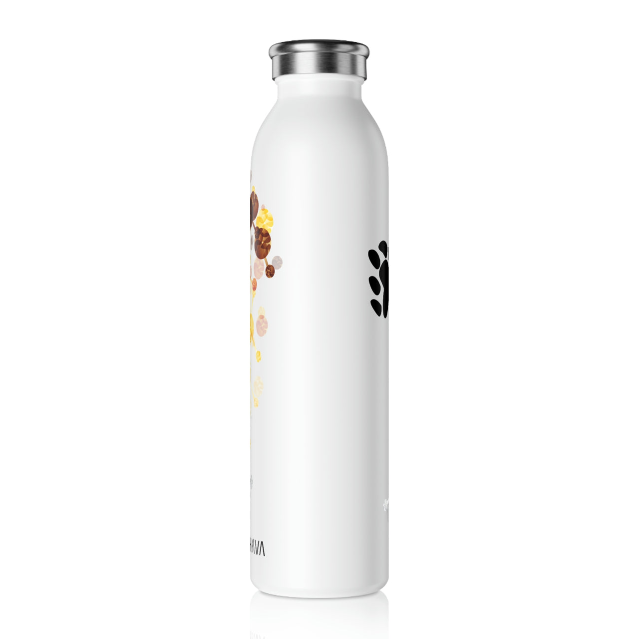 Bear Flag Slim Water Bottle Philly Pride - My Rainbow is In My DNA SHAVA CO