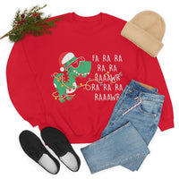 Thumbnail for Merry Christmas Unisex Sweatshirts , Sweatshirt , Women Sweatshirt , Men Sweatshirt ,Crewneck Sweatshirt, Dinasour Christmas Printify