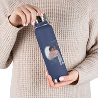 Thumbnail for Affirmation Feminist pro choice Copper Vacuum insulated bottle 22oz -  I am Me Only Me (Brown Girl) Printify