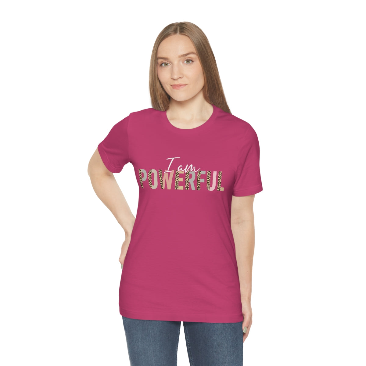 Affirmation Feminist Pro Choice T-Shirt Unisex Size - I am Powerful Printify
