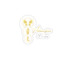 Thumbnail for Yoga Spiritual Meditation Kiss Cut Sticker - Metamorphosis 555 Angel Number Printify