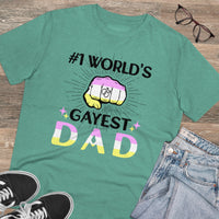 Thumbnail for Twink Pride Flag T-shirt Unisex Size - #1 Word's Gayest Dad Printify