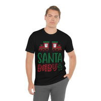 Thumbnail for Classic Unisex Christmas T-shirt - Santa Baby Printify