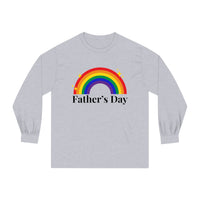 Thumbnail for Rainbow Pride Flag Unisex Classic Long Sleeve Shirt - Father's Day Printify