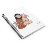 Thumbnail for Affirmation Feminist Pro Choice Ruled Line Spiral Notebook - I Am Perfect (Down Syndrome) Printify