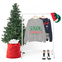 Thumbnail for Merry Christmas Unisex Sweatshirts , Sweatshirt , Women Sweatshirt , Men Sweatshirt ,Crewneck Sweatshirt, Season’s Greetings Printify