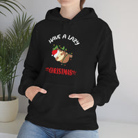 Thumbnail for Merry Christmas Hoodie Unisex Custom Hoodie , Hooded Sweatshirt , Have a Lazy Christmas Printify