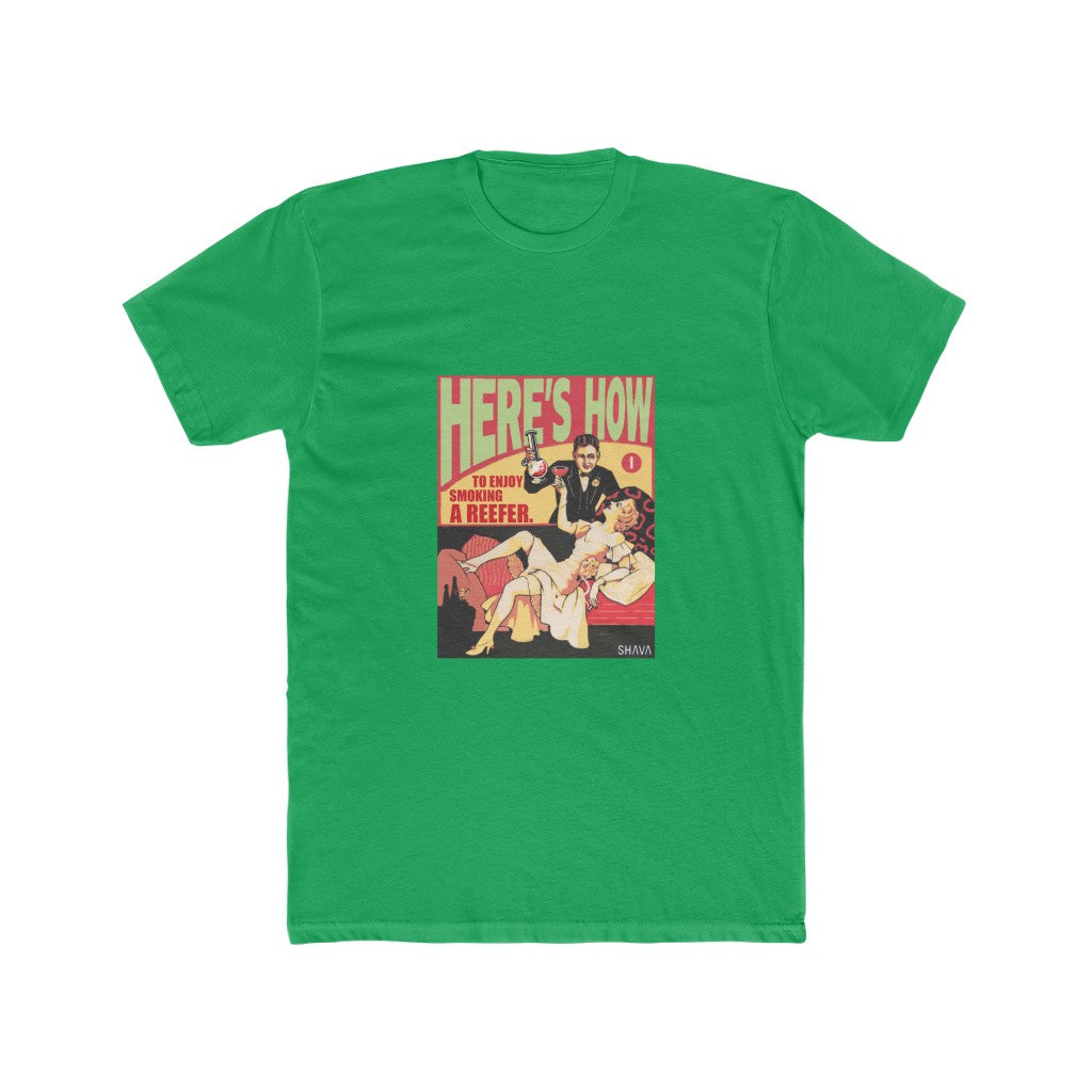 VCC Men's T-shirts Cotton Crew Tee / Enjoy Reefer Printify