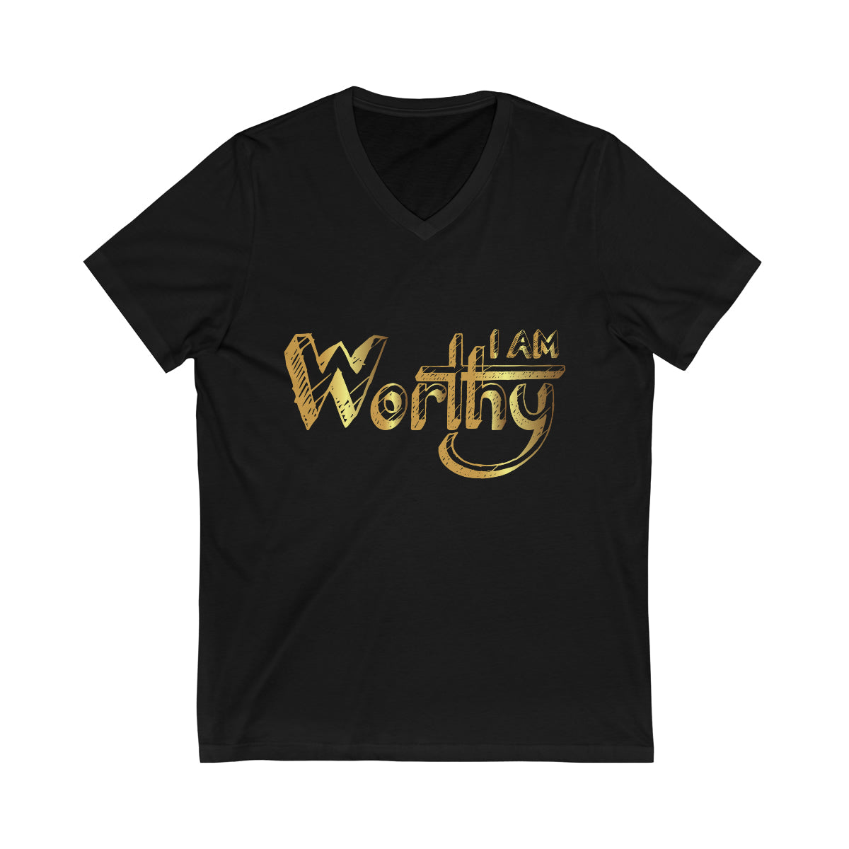 Affirmation Feminist Pro Choice T-Shirt Unisex Size - I am Worthy Printify