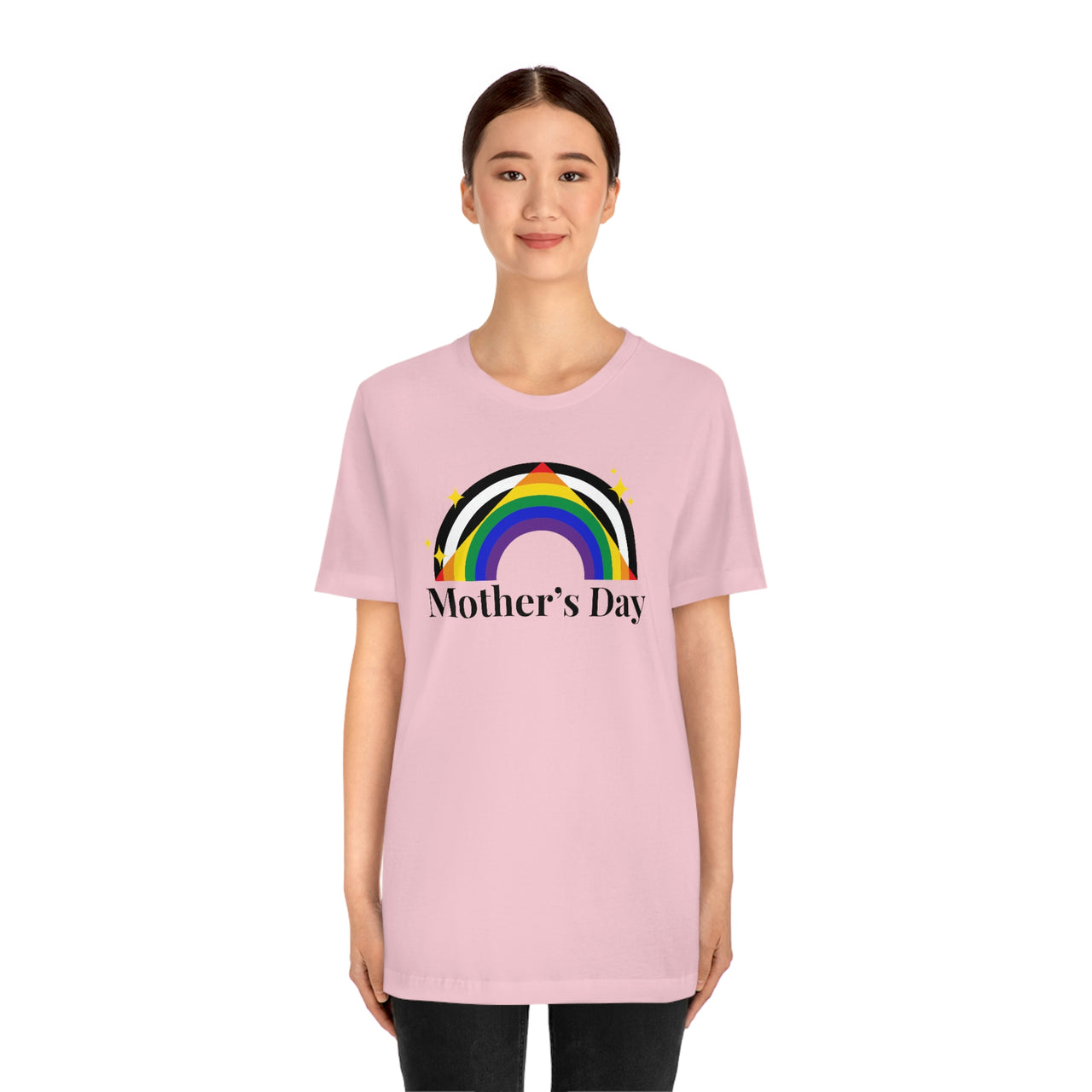 Straight Ally Pride Flag Mother's Day Unisex Short Sleeve Tee - Mother's Day SHAVA CO