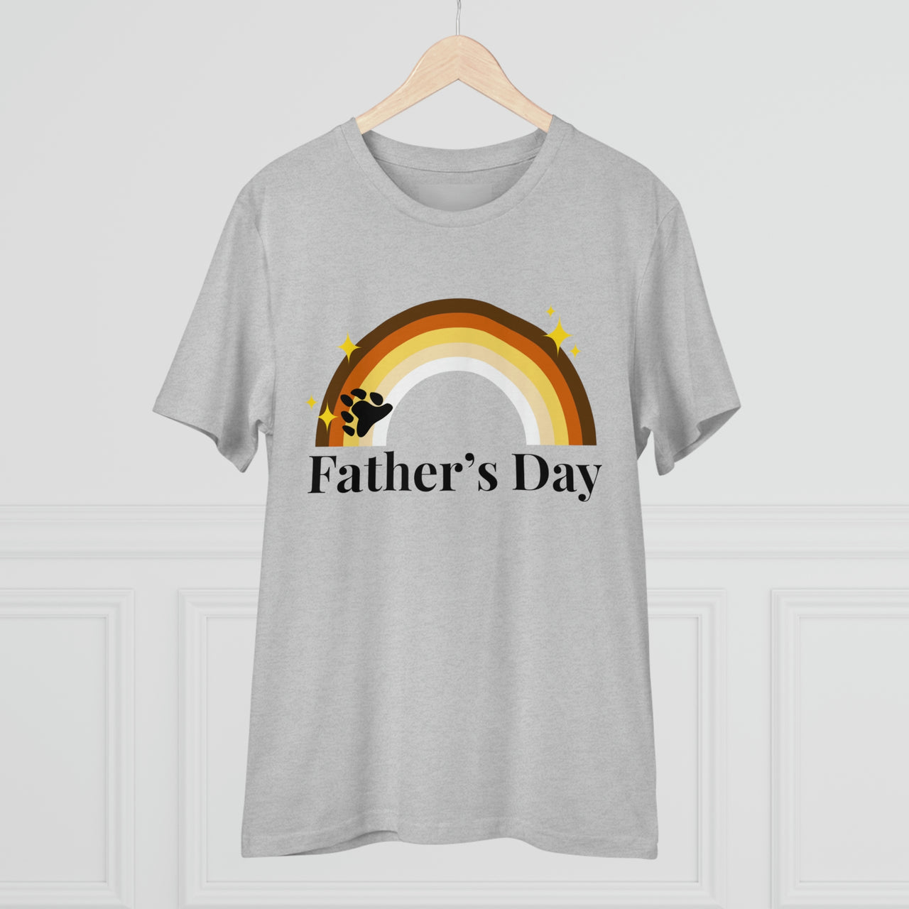 Bear Pride Flag T-shirt Unisex Size - Father's Day Printify