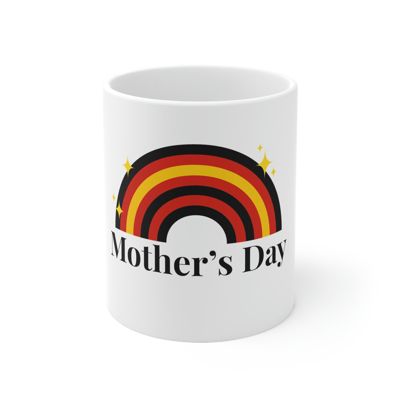 Rubber Flag Ceramic Mug  - Mother's Day Printify